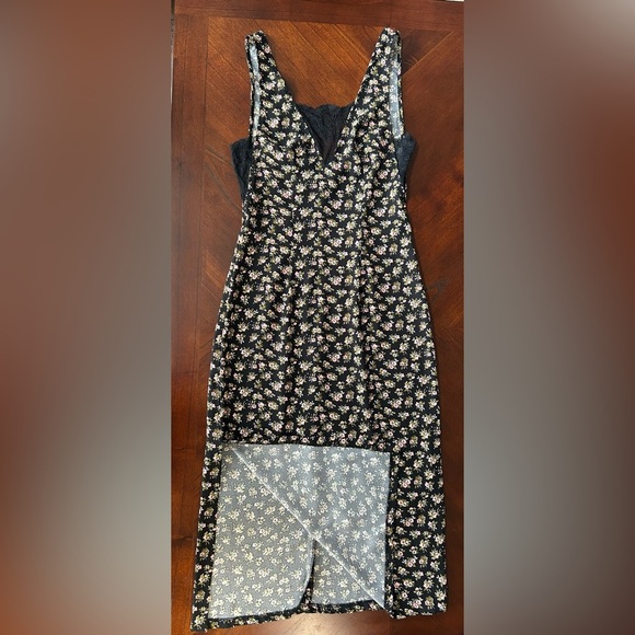 H&M Black and White Sleeveless Maxi Sundress size 6 - Picture 7 of 10